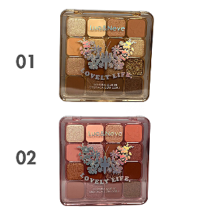 Paleta De Sombra Lovely Life - Lua & Neve