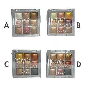 Paleta De Sombras Centilantes - Vivai