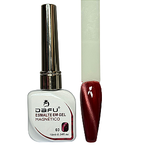 Esmalte Dafu Magnetico Tons Vermelhos Cor 03