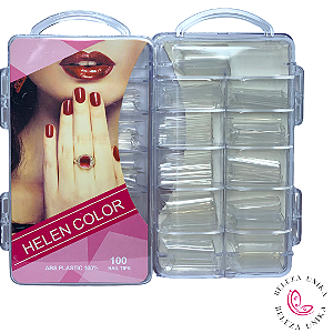 Tips Curvatura C Transparente - Helen color