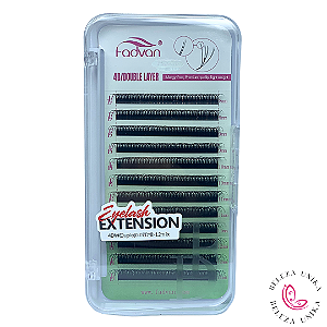 Cílios Fadvan 4DW (Duplo) 7D 8 -12 Mix