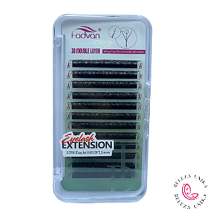 Cílios Fadvan 3DW (Duplo) 0.07D 11mm