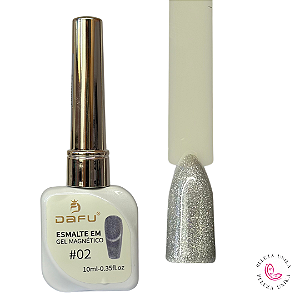 Esmalte em Gel Magnético ESMG  Cor 02 10ml - Dafu