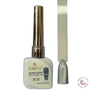 Esmalte em Gel Magnético ESMG  Cor 08 10ml - Dafu