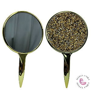 Espelho de Bolsa Dourado