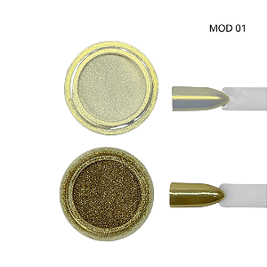 Pó Cromado Modelo 01 - Mey