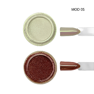 Pó Cromado Modelo 05 - Mey