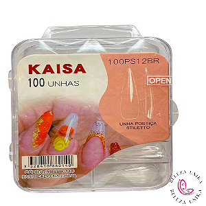 Postiça Stiletto Transparente - Kaisa