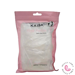 Tips Bailarina Transparente 500pcs | 10 Tamanhos - Kaisa