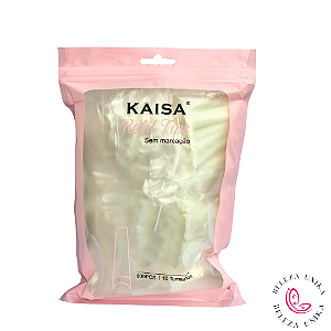 Tips Bailarina Extra Longa Leitosa  600pcs | 10 Tamanhos - Kaisa