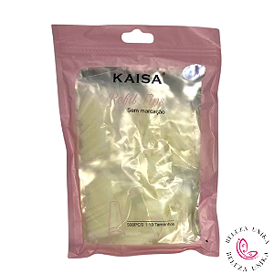 Tips Curvatura C Leitosa  500pcs | 10 Tamanhos - Kaisa