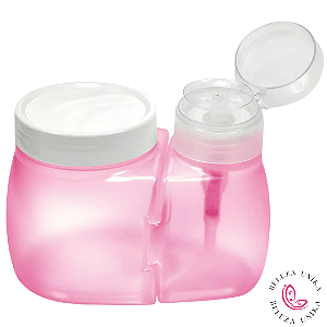 Dosador Acetona C/P Algodão Rosa - Santa Clara