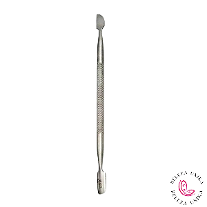 Espátula Inox Dupla para Cutícula - Santa Clara
