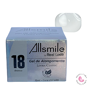 Real Love Allsmile Gel SEM TPO - 18 Branco
