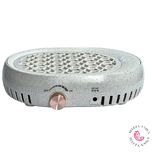 Coletor de Pó para Unhas Nail Dust Off White  - D&Z