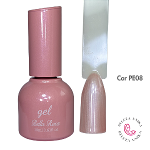 Esmalte em Gel Bella Rosa  PE 08