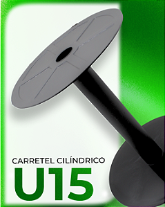 Kit 10 Carretel Cilíndrico U15