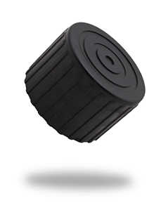 Kit 4 Ponteira Externa Estriada Ø3'' Polegadas