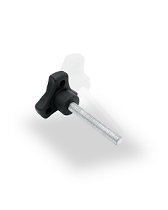 Manipulo Fixo 3 pontas parafuso 3/8''x64mm