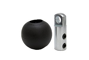 Reparo Para Cabo De Aço/academia + Bolinha para terminal 2 polegadas