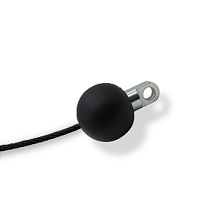 Kit 6 Reparo Para Cabo De Aço/academia + Bolinha para terminal 2 polegadas