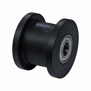 Kit 8 Roldana Canal Quadrado Para Barras Metalon 40mm