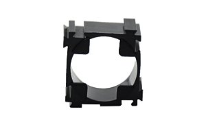 Kit 48 Suporte de bateria lítio 18650 - preto + Afiador de Faca