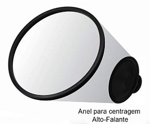 Kit 20 Anel Aro Reparo P/ Centragem De Alto-falante 180mmx7mm