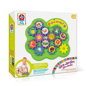 Brinquedo Educativo de Atividades Gira Jardim Estrela