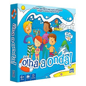 Jogo de Tabuleiro Olha a Onda +6 anos Game Office