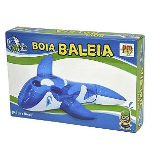 Boia Baleia 145 x 80cm DM Toys