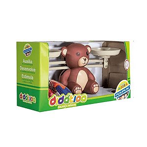 Brinquedo Educativo Balança Didática Infantil Poliplac