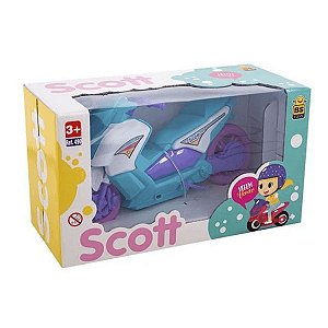 Moto BS Scott Azul/Rosa BS Toys