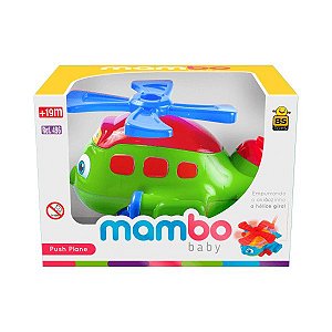Mambo Baby Push Plane Vermelho/Verde