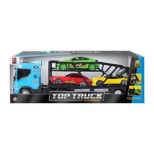 Caminhão Game Line Top Truck Azul/Amarelo BS Toys