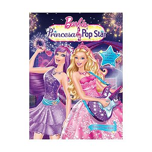 Barbie Super Princesa - Livro de Pintar com Jogos - Brochado