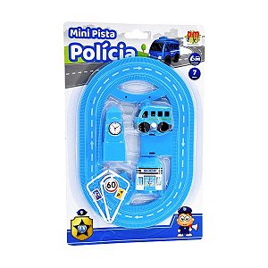 Mini Pista Bombeiro/Polícia DM Toys