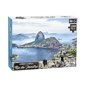 Quebra-Cabeça Rio de Janeiro 1000 peças Pais e Filhos