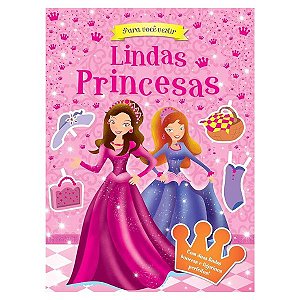 Livro Para Você Vestir Lindas Princesas Ciranda
