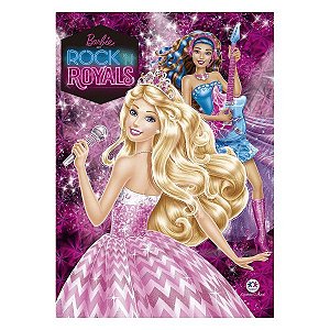 Livro Barbie Rock in Royals Ciranda