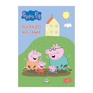 Livro Peppa Pig Pulando na Lama
