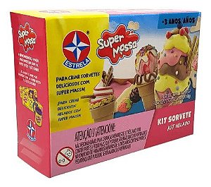 Super Massa Kit Sorvete, Estrela : : Brinquedos e Jogos