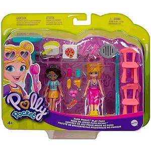 Polly Pocket Pacote de Brincadeiras Piquenique no Parque