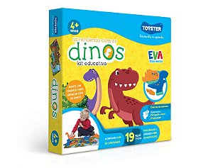 Kit Educativo Aprendendo com os Dinos