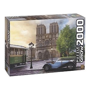 Puzzle Catedral de Notre-Dame 2000 Peças Grow