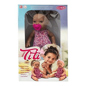 Boneca Titi com Cabelo Bambola