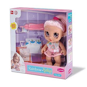 Boneca Baby Rainbow Faz Xixi Bambola