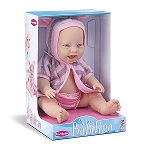 Boneca Baby Babilina Banho Bambola