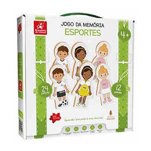 Jogo da Memória Esportes Brincadeira de Criança