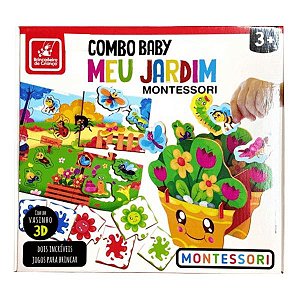 Conjunto Baby meu Jardim Montessori Brincadeira de Criança